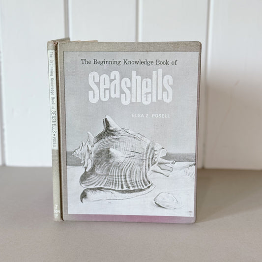 The Beginning Knowledge Book of Seashells, 1969 Illustrated Children's Book