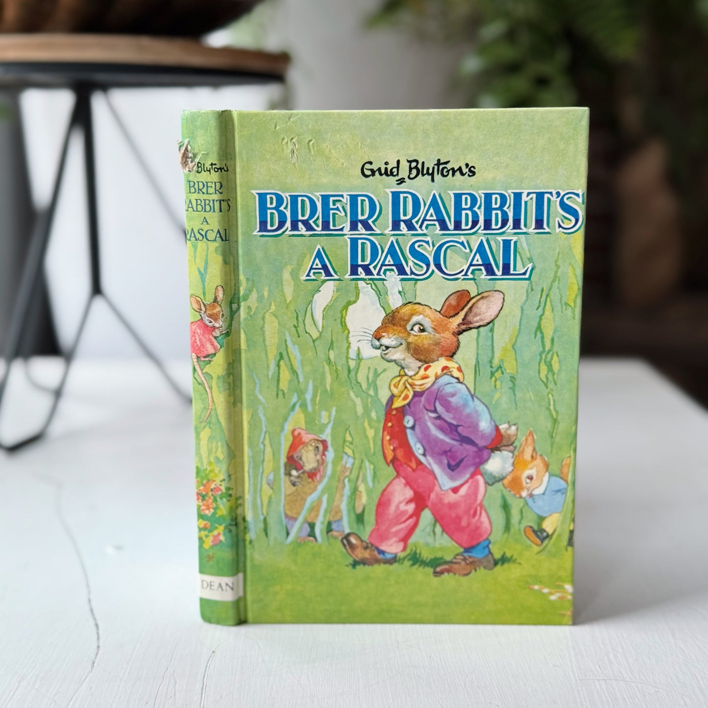 Enid Blyton's Brer Rabbit's A Rascal, 1986, Illustrated Hardcover