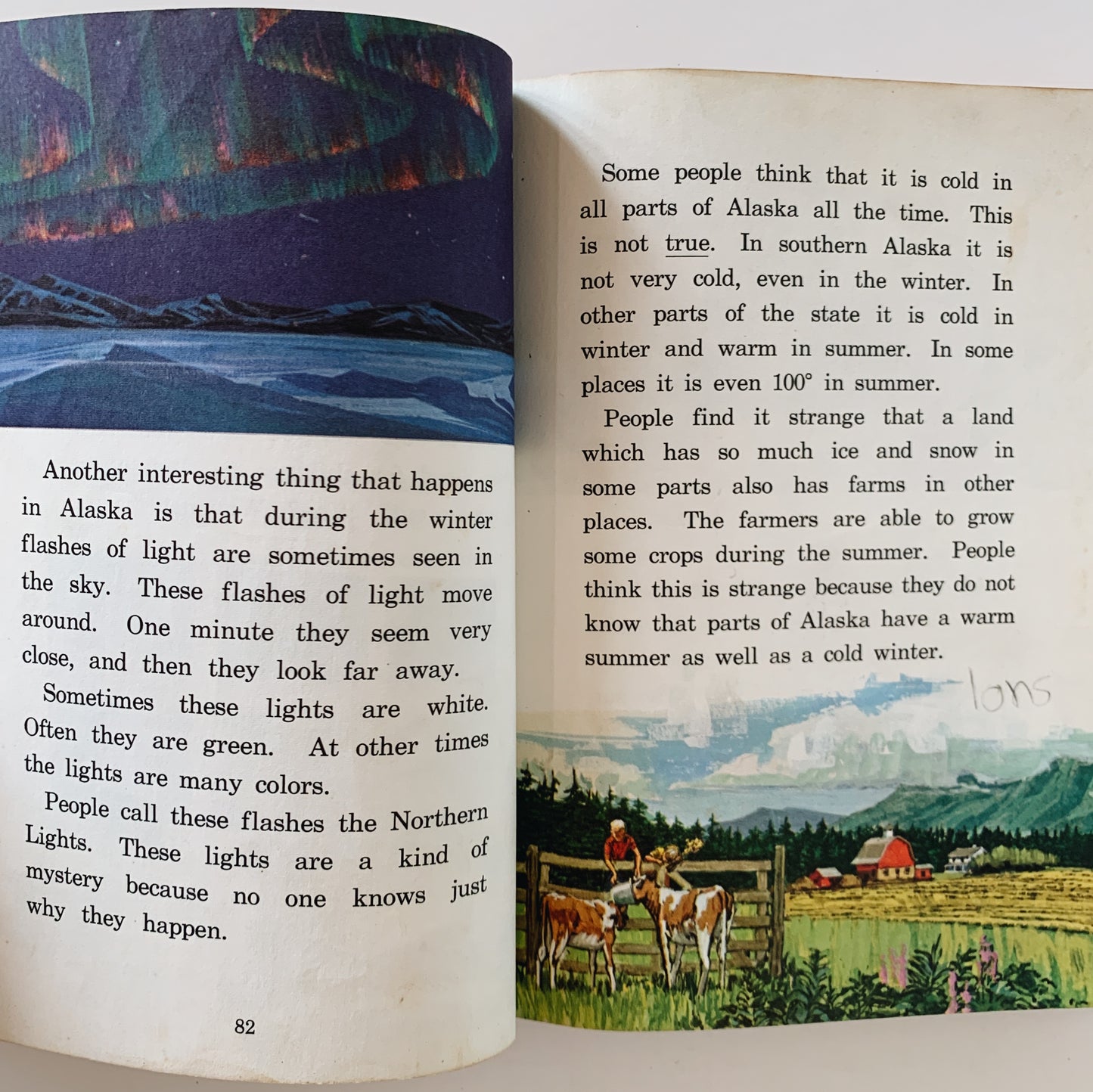 From Fins to Feathers, Mid Century 1966 Science and Reading School Book