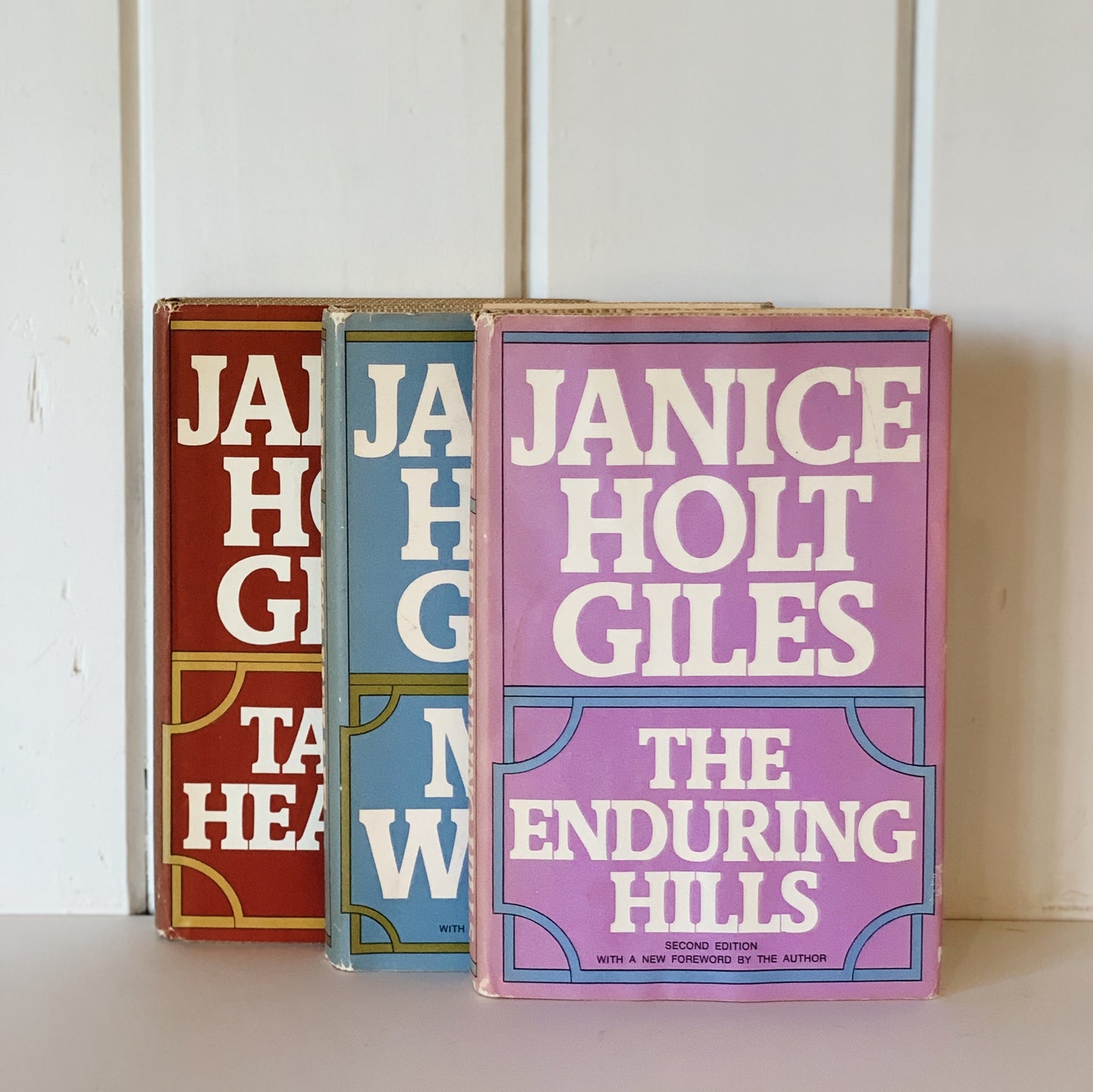 Janice Holt Giles, Kentucky Mountain Trilogy 1971, Hardcovers with DJ