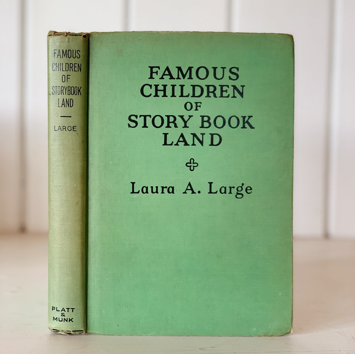Famous Children of Storybook Land, Laura Antoinette Large, 1935, Illustrated Children's Book