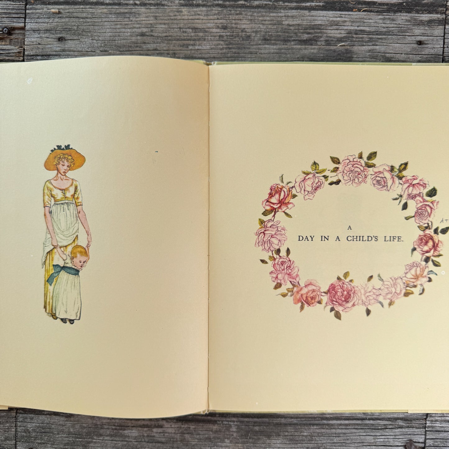 A Day in a Child's Life, Illustrated by Kate Greenaway, Merrimack Publishing Corporation