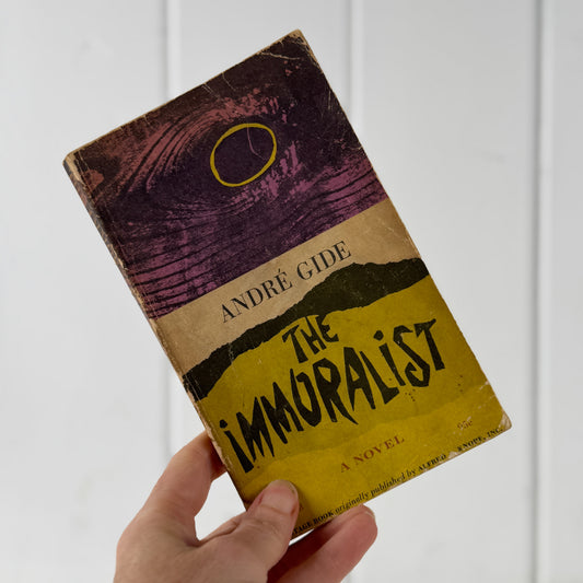 The Immoralist, Andre Gide, Vintage Paperback 1955