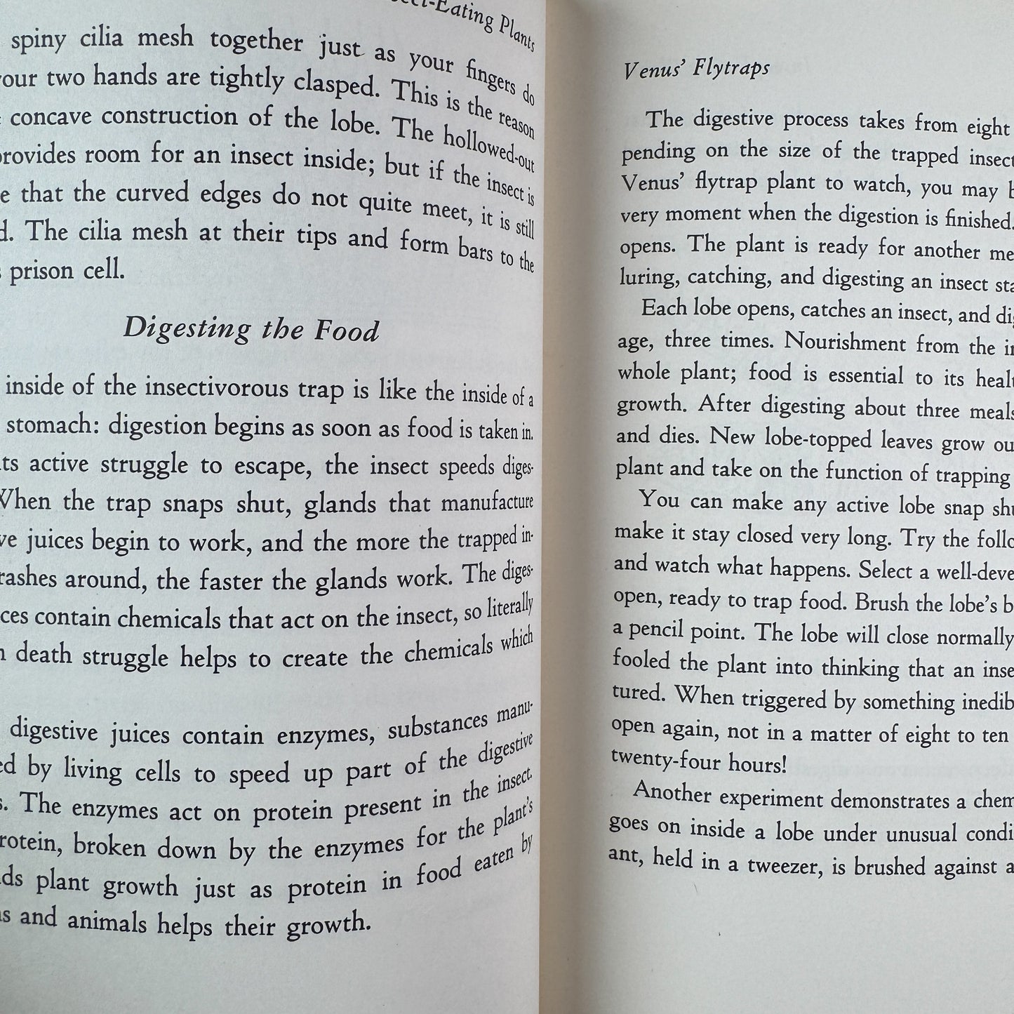 Insect-Eating Plants, Lynn and Gray Poole, 1963