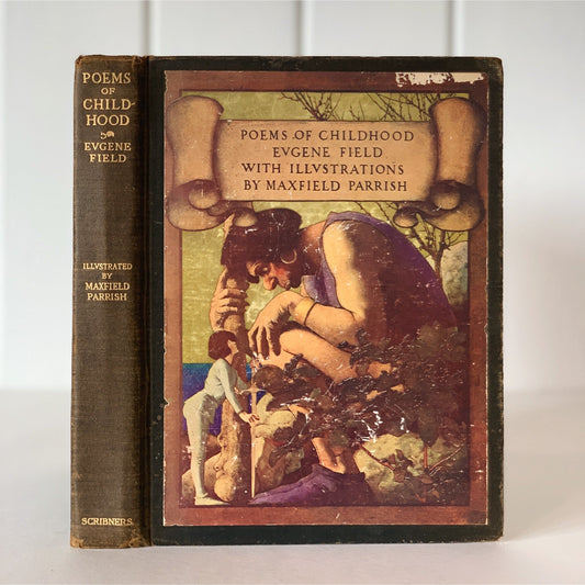 Poems Of Childhood, Eugene Field, 1904 Hardcover, Illustrated