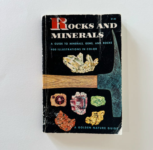 Rocks and Minerals A Golden Guide 1957 Paperback