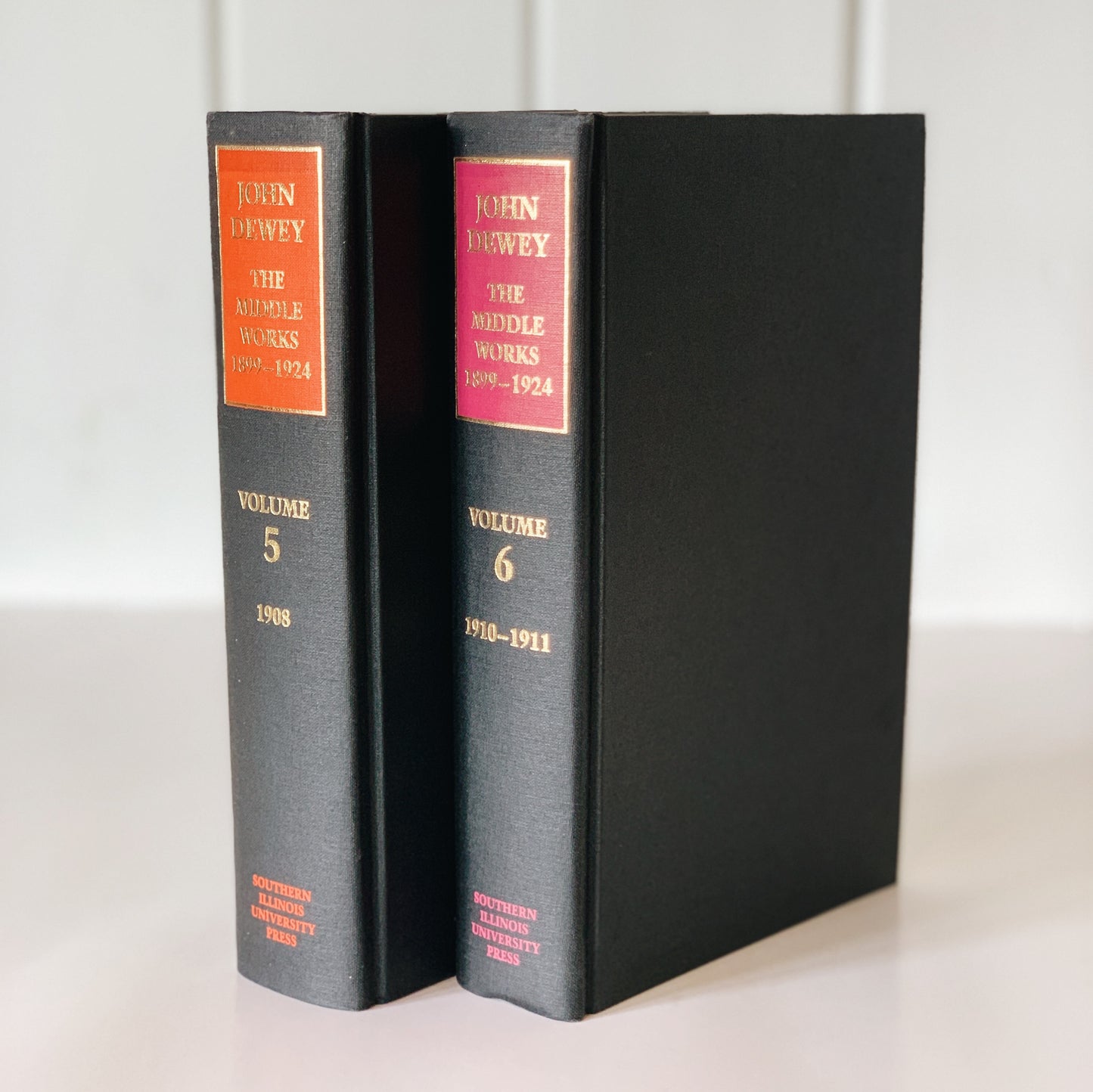 John Dewey, The Middle Works 1899-1924, Volumes 5 and 6, Hardcover, 1978