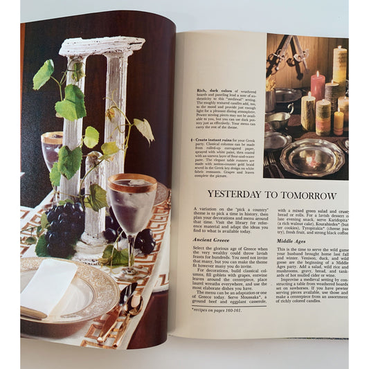 Better Homes and Gardens Guide to Entertaining, 1973 Hardcover