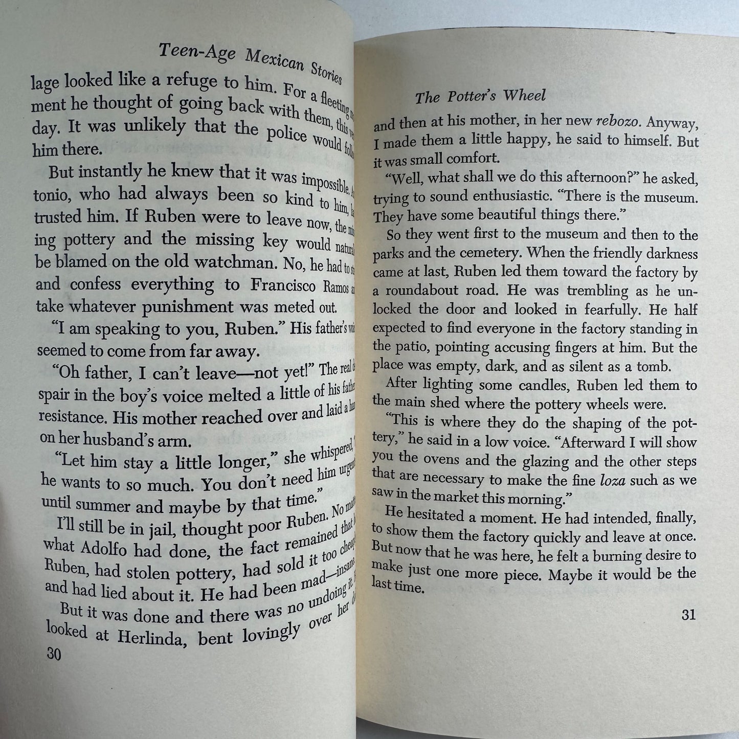 Teenage Mexican Stories by Dorothy Witton, 1972