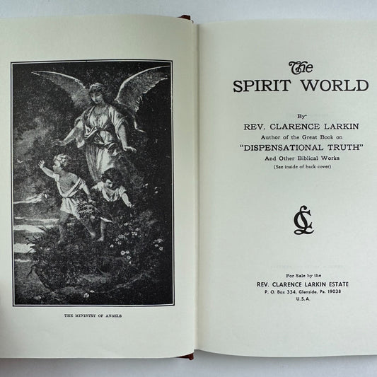 The Spirit World, 1921, Clarence Larkin, Anti-Spiritualism Hardcover