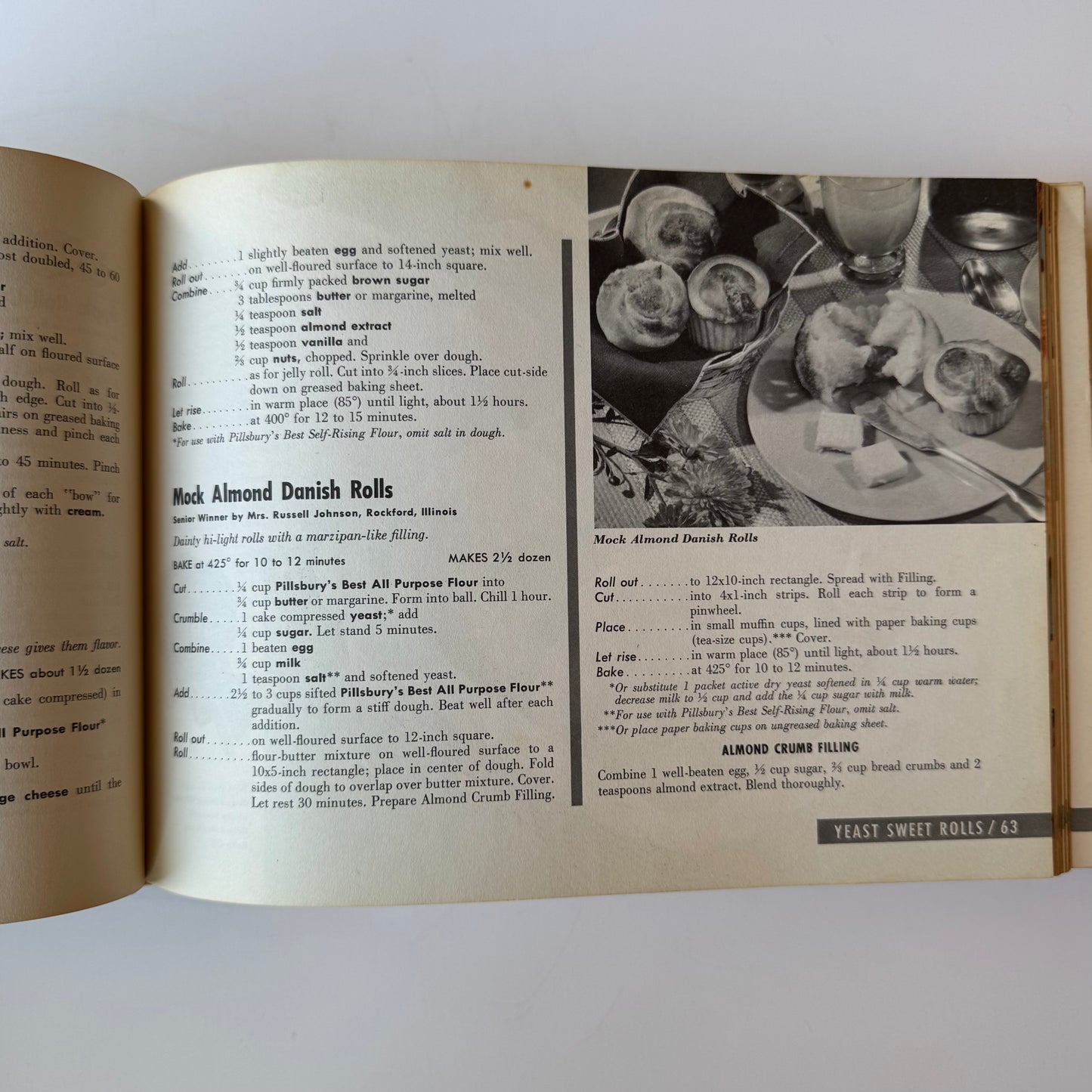 Pillsbury's Best of the Bake-Off Collection, 1959 Hardcover Cookbook