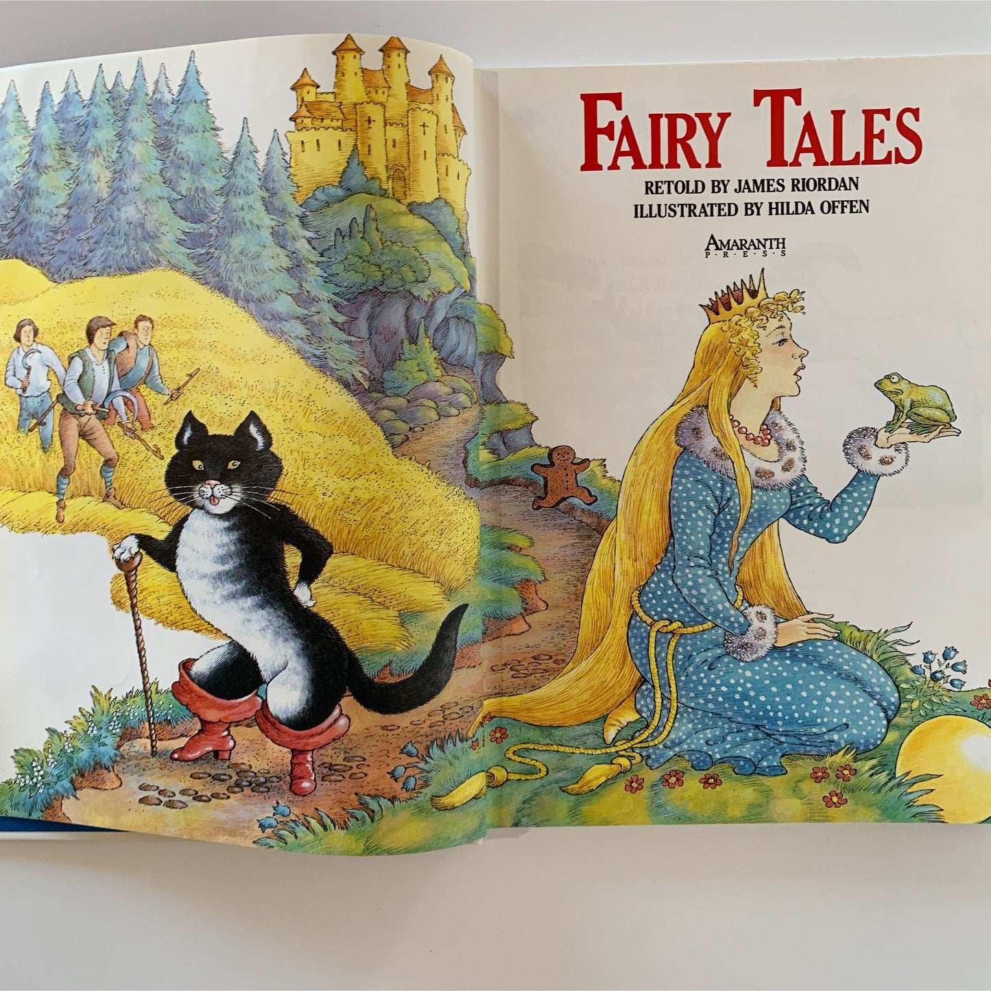 Fairy Tales Retold by James Riordan, 1988 Hardcover