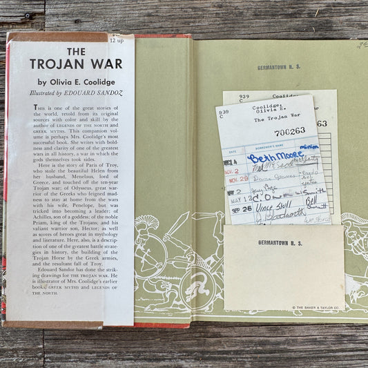 The Trojan War, Olivia E. Coolidge, 1952, Young Readers Intro to Homer