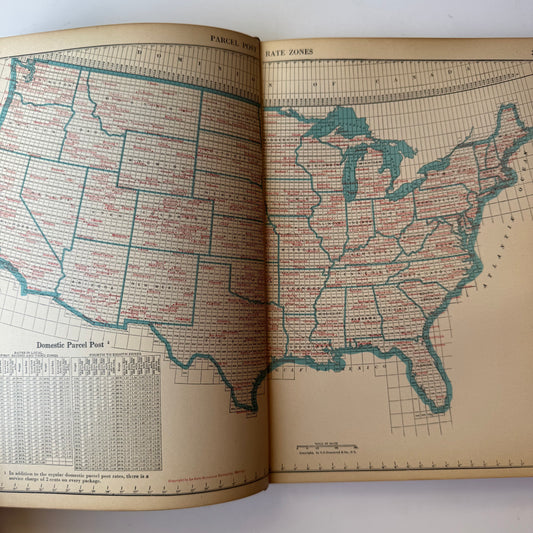 Atlas of Traffic Maps, Railway Systems Maps, 1925