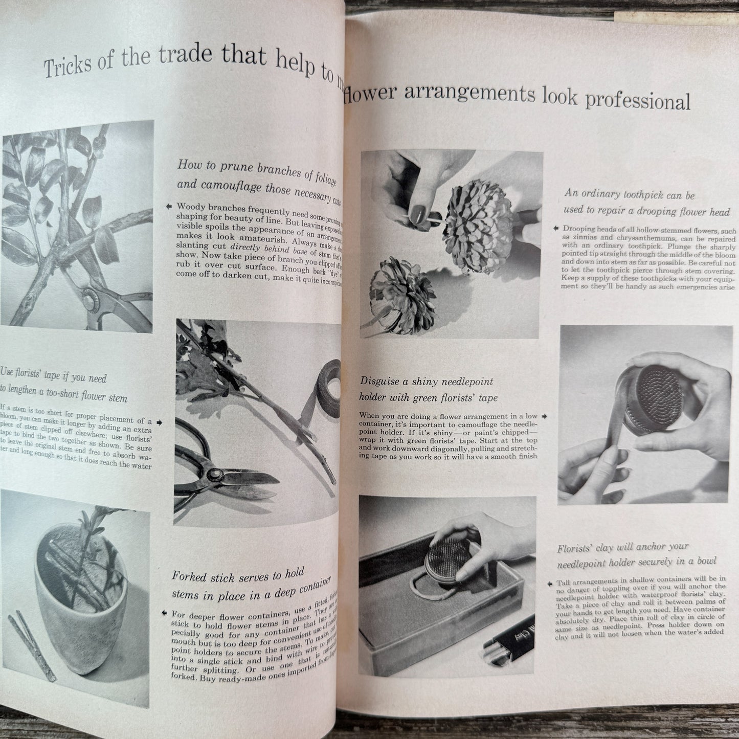 Better Homes and Gardens Flower Arranging, Dust Jacket, 1957