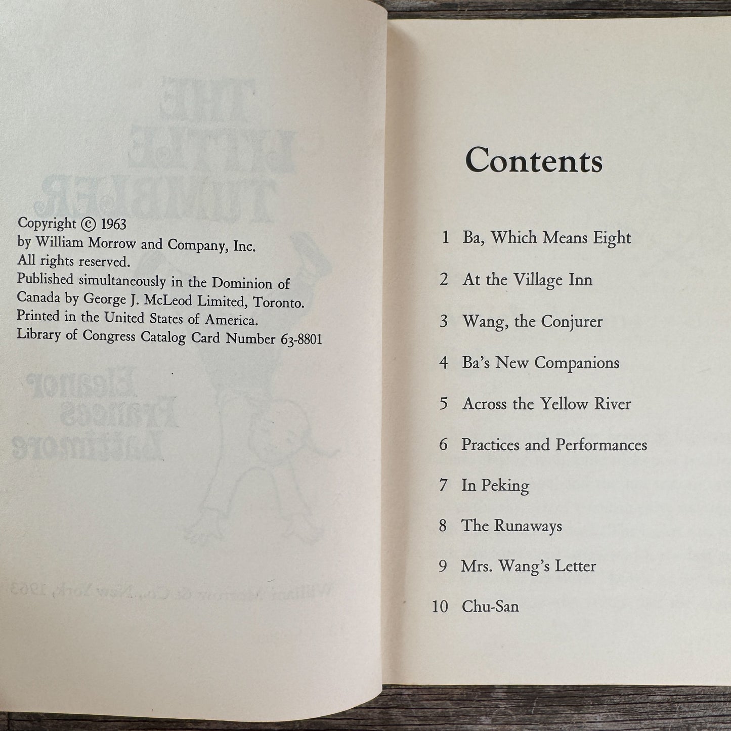 The Little Tumbler, Eleanor Frances Lattimore, 1963