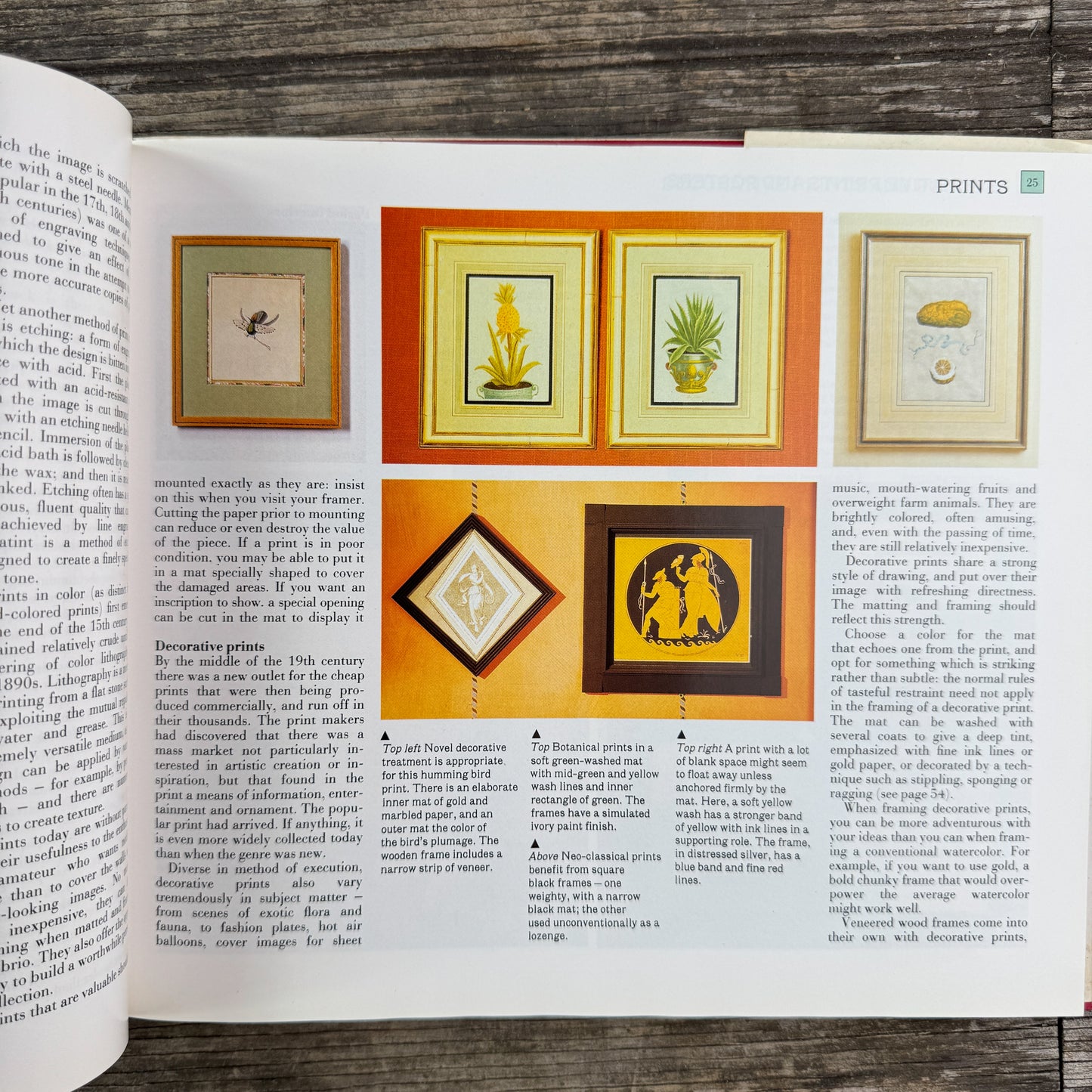 Displaying Pictures and Photographs, 1988 Decorating Book