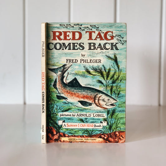 Red Tag Comes Back, Fred Phleger, 1961 Hardcover Science I Can Read Book