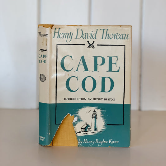 Cape Cod, Henry David Thoreau, Hardcover, 1951
