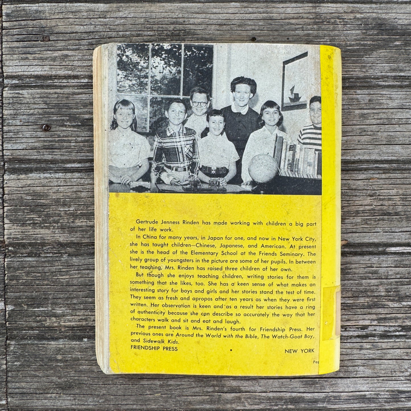 Kenji, Gertrude Jenis Rinden, 1957, Second Printing 1958