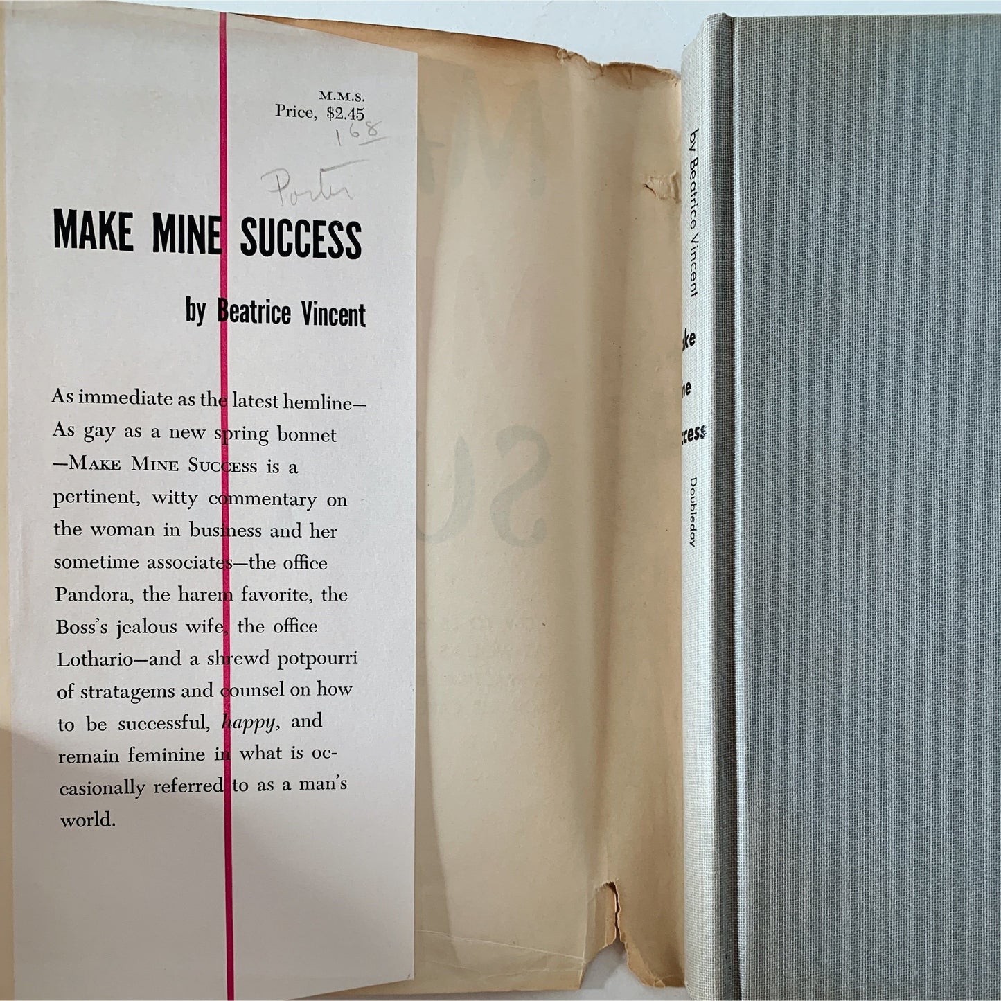 Make Mine Success, First Edition 1950 Guide for Women in Workplace, Hardcover