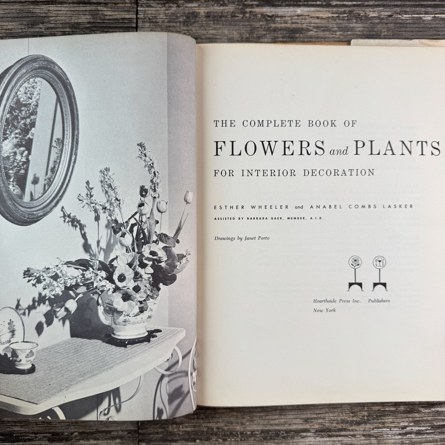 The Complete Book of Flowers and Plants for Interior Decoration, 1957