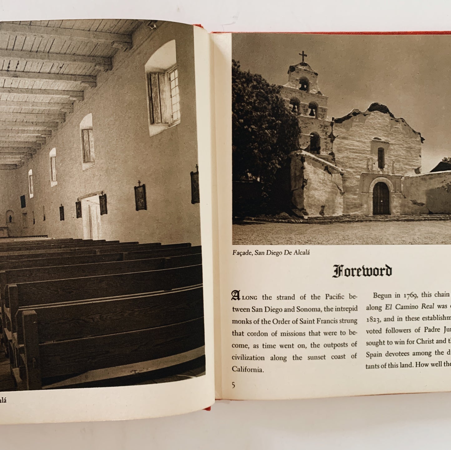 California Missions Illustrated Guidebook, 1939