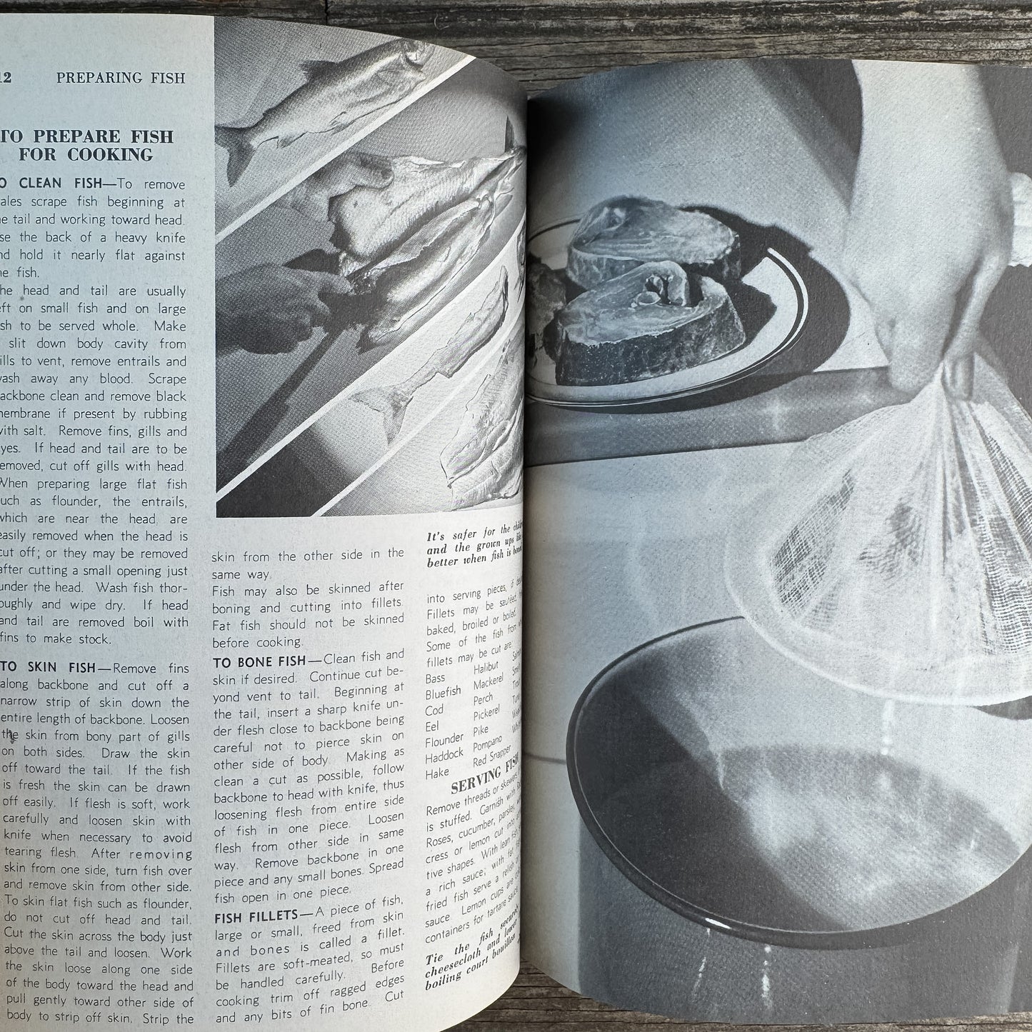 Encyclopedic Cookbook, 1976, Red and Black Polka Dots