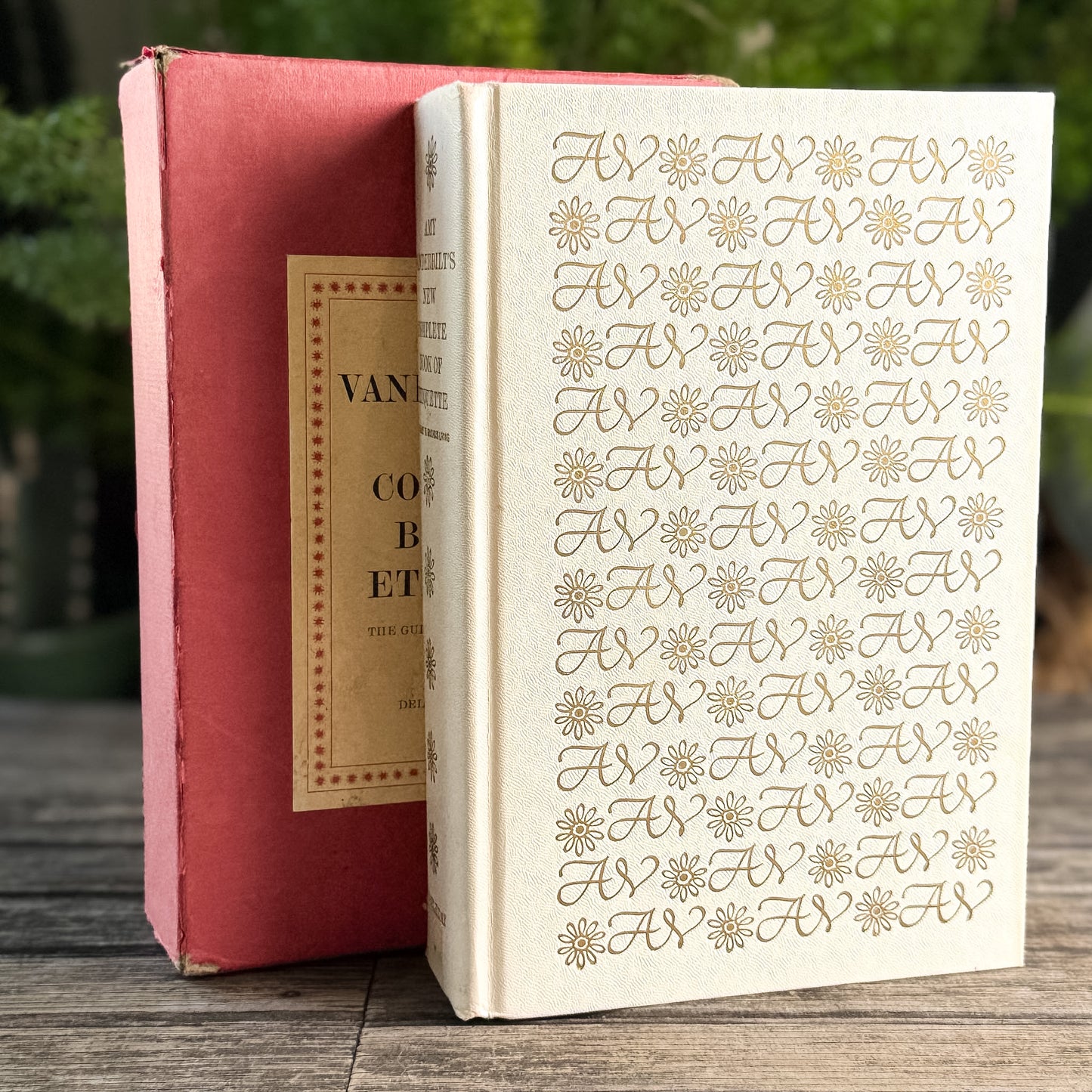 Amy Vanderbilt's New Complete Book of Etiquette, Deluxe Slipcased Edition, 1963