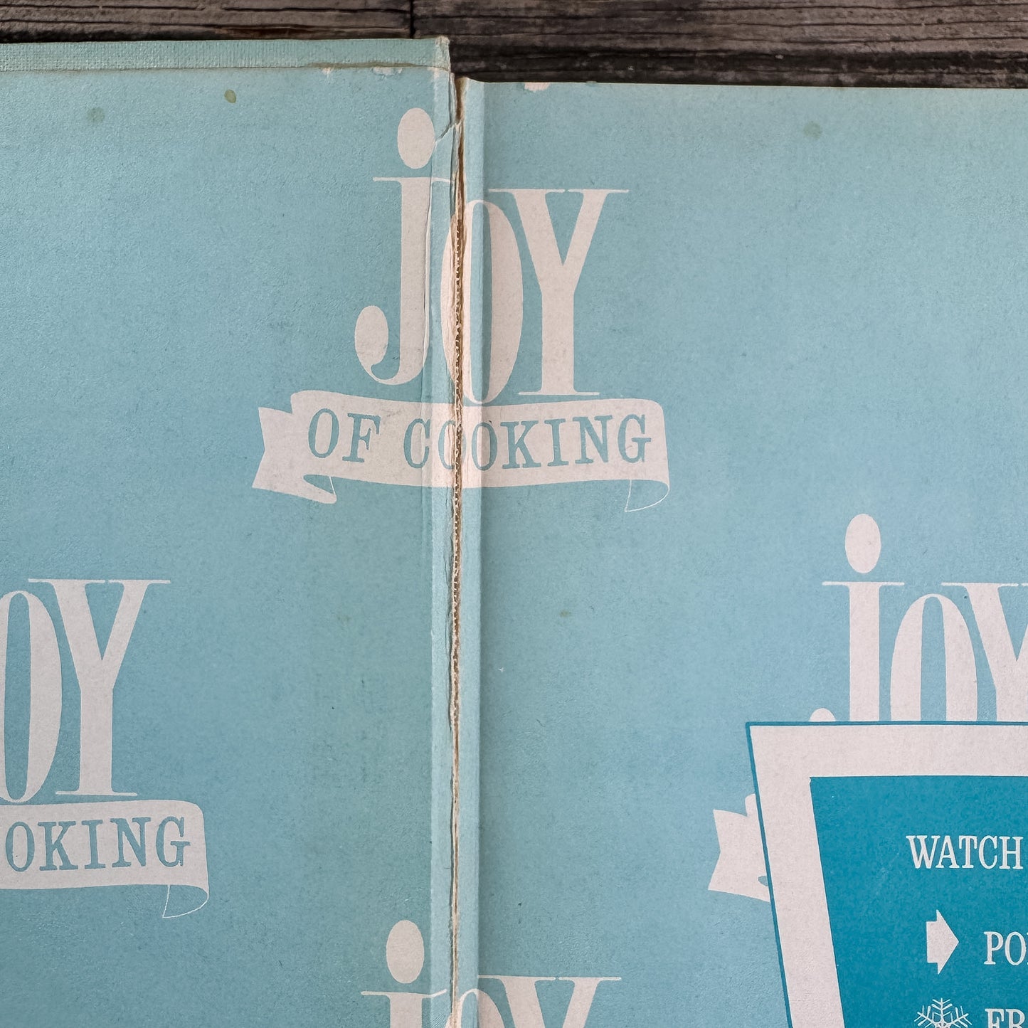 Joy of Cooking, 1964 Blue Hardcover Cook Book
