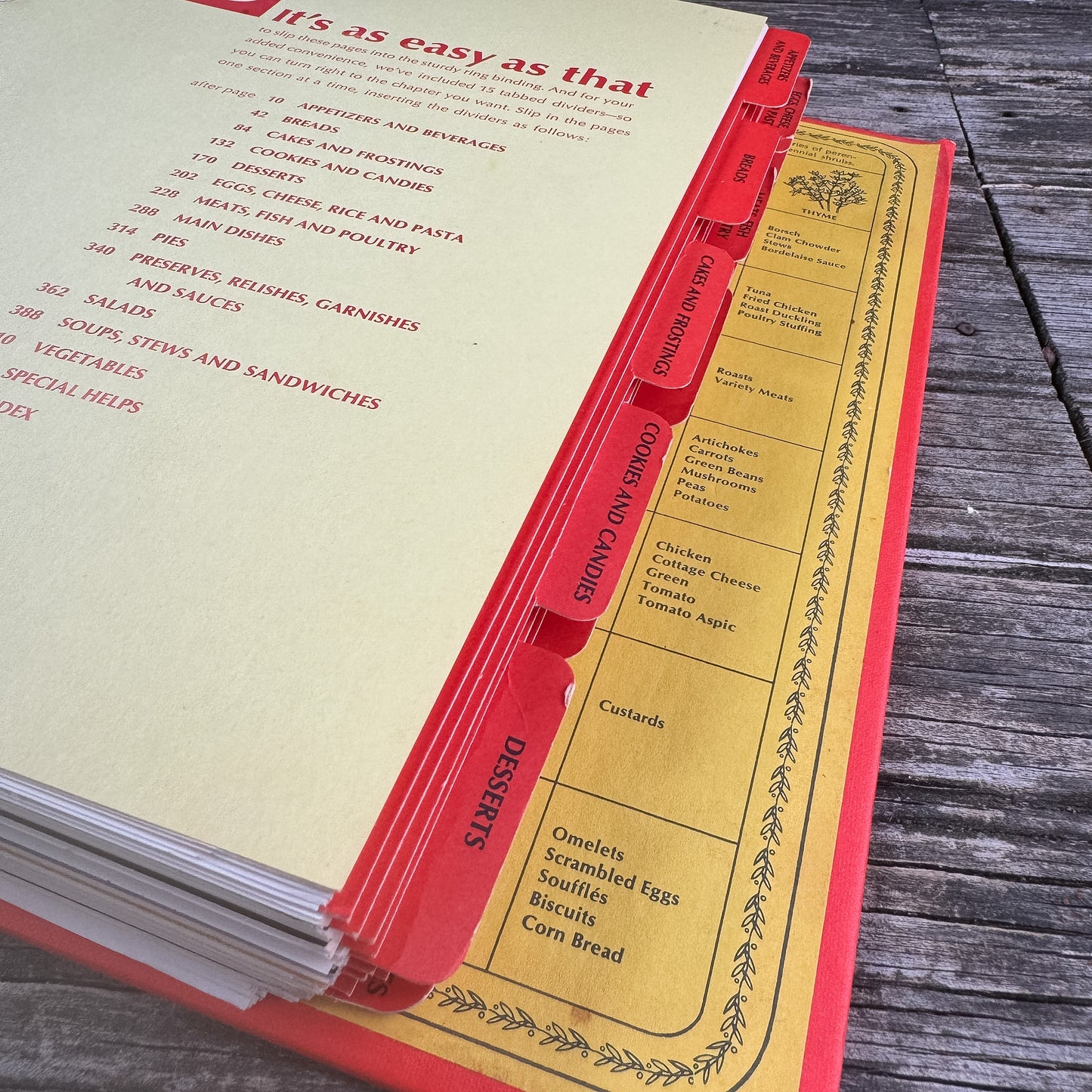 Betty Crocker's Cookbook, 1974, Spiral Bound Edition