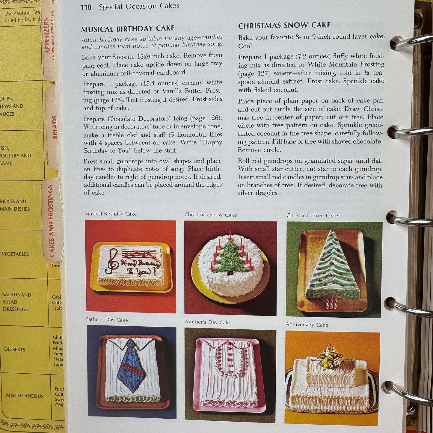 Betty Crocker's Cookbook, 1974, Spiral Bound Edition