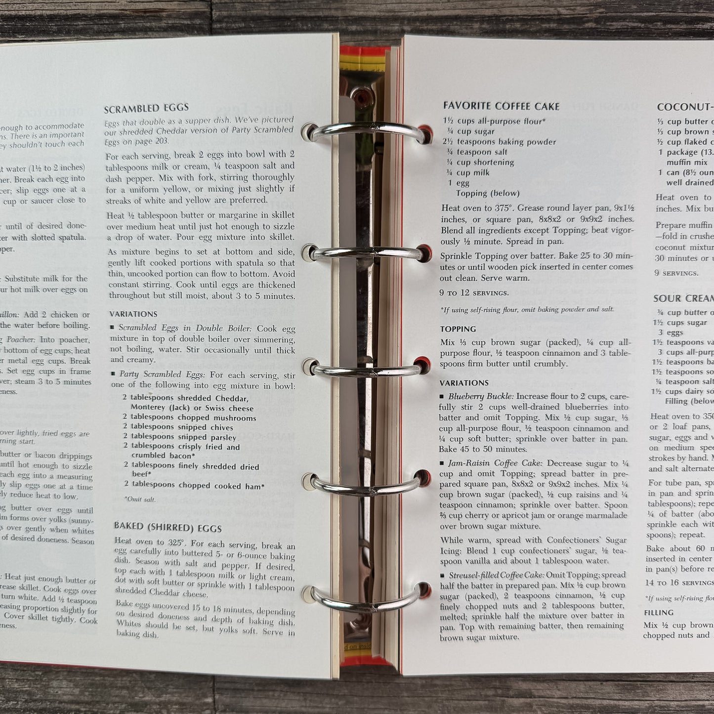 Betty Crocker's Cookbook, 1974, Spiral Bound Edition