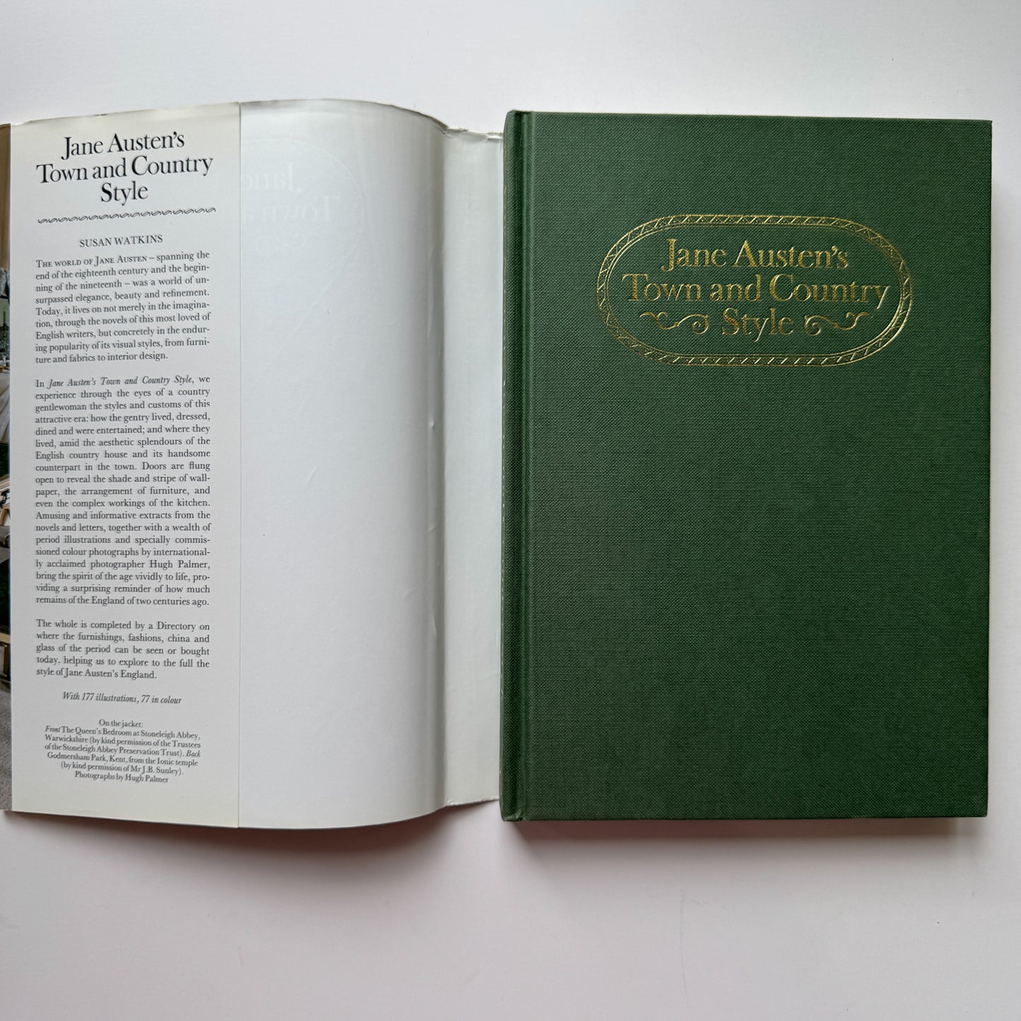 Jane Austen's Town and Country Style, 1990 Hardcover