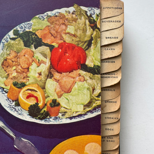 Searchlight Recipe Book, 1944, Household Magazine Tabbed Hardcover