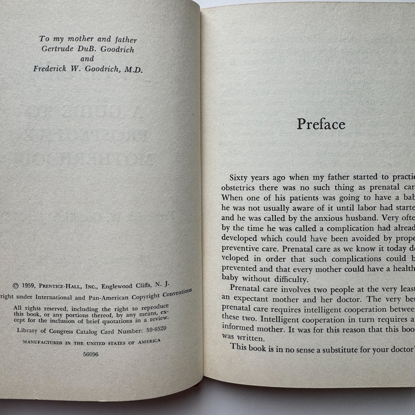 Maternity: A Guide to Prospective Mothers, 1959 Illustrated Pregnancy Book