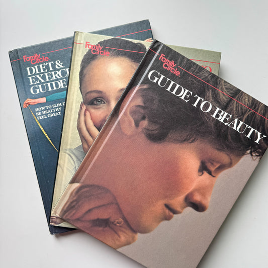 Family Circle 1970s Vintage Beauty and Dieting Advice Books