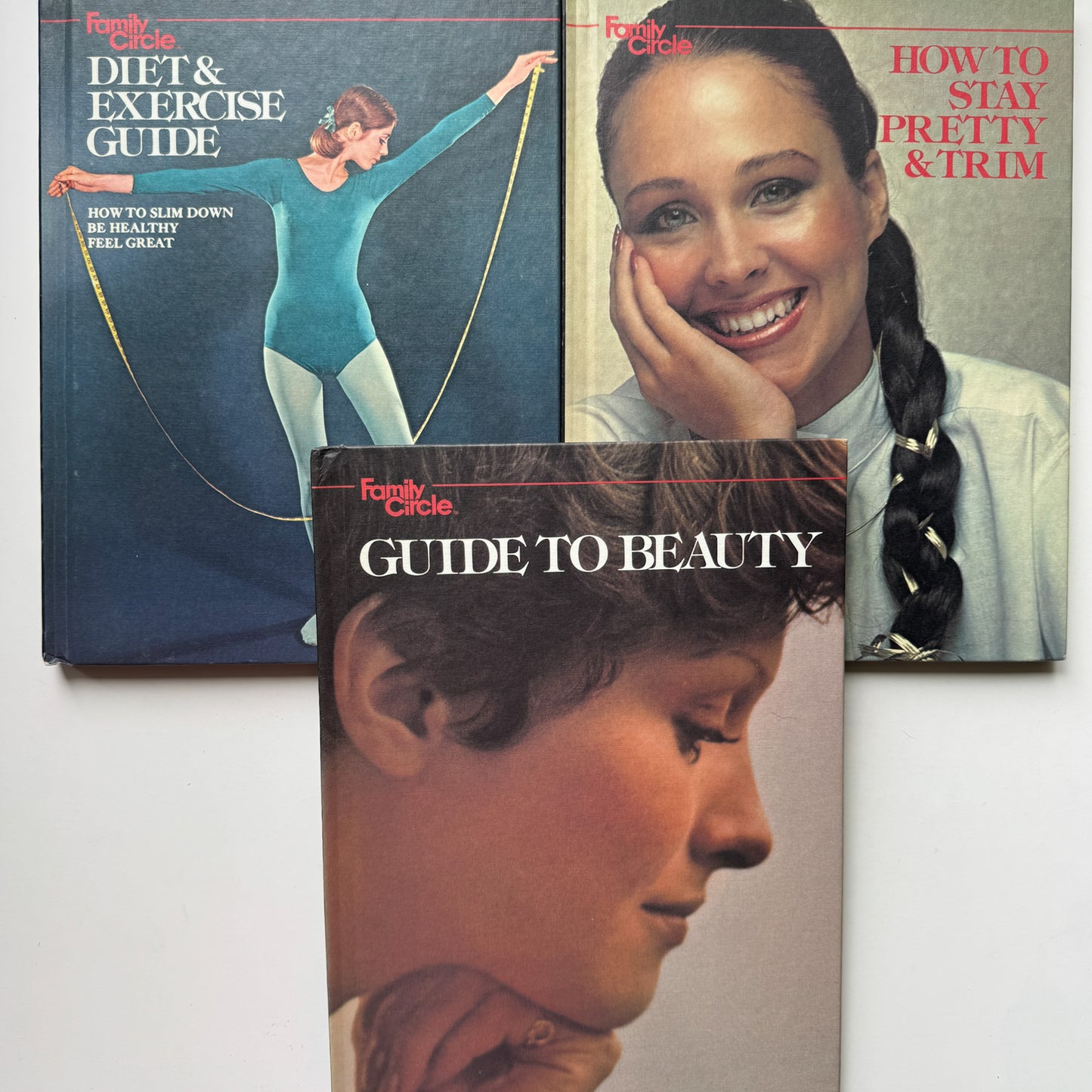 Family Circle 1970s Vintage Beauty and Dieting Advice Books