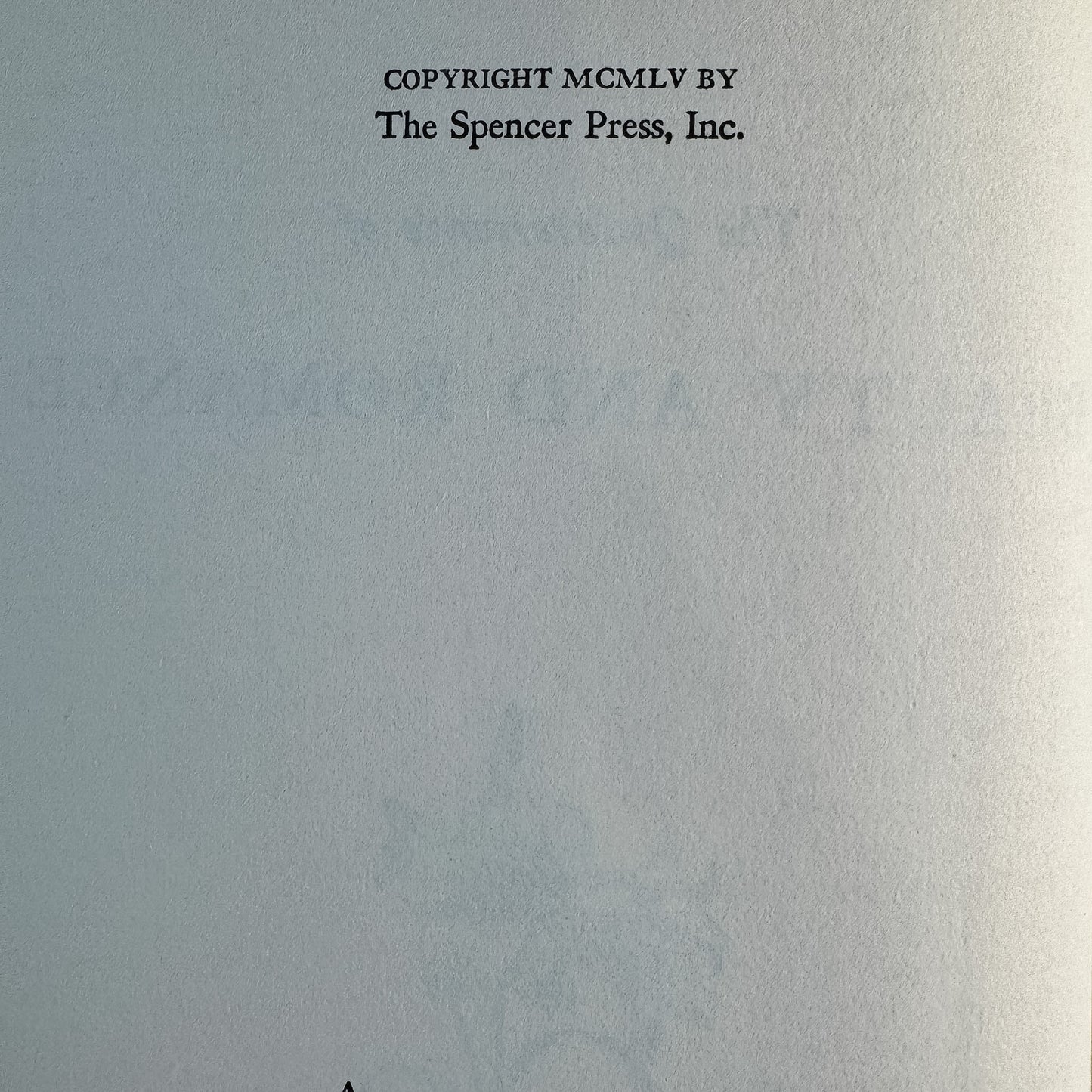 The Quintessence of Beauty and Romance, Inspirational Prose and Poetry, 1955
