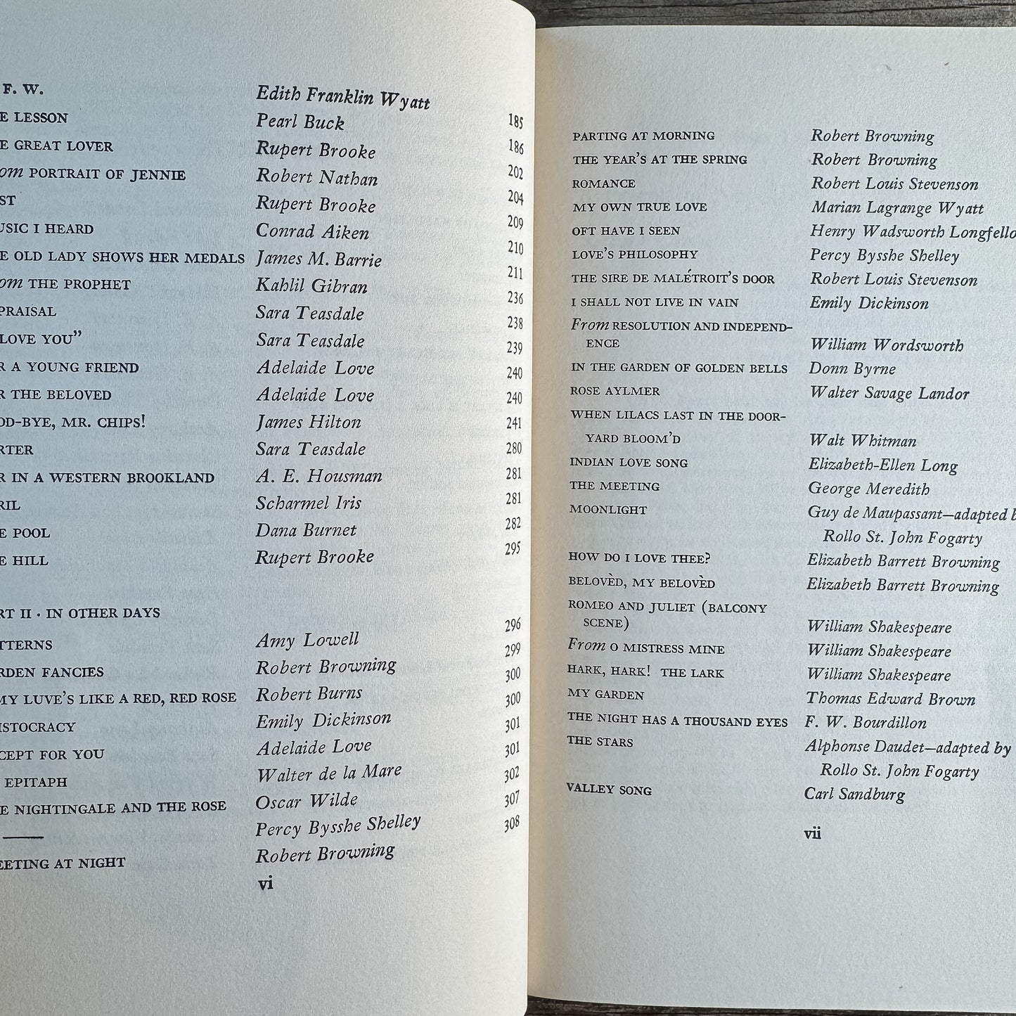The Quintessence of Beauty and Romance, Inspirational Prose and Poetry, 1955