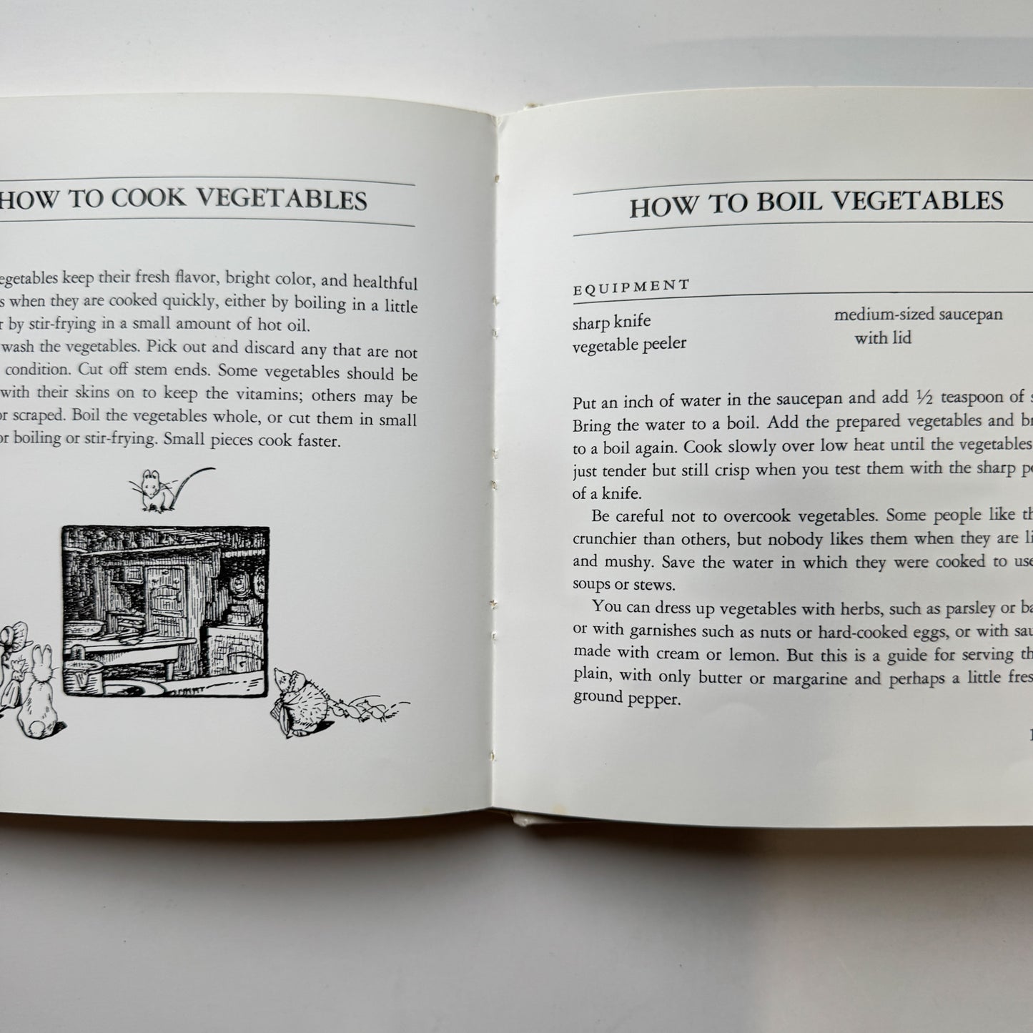 Peter Rabbit's Natural Foods Cookbook, 1977 Beatrix Potter