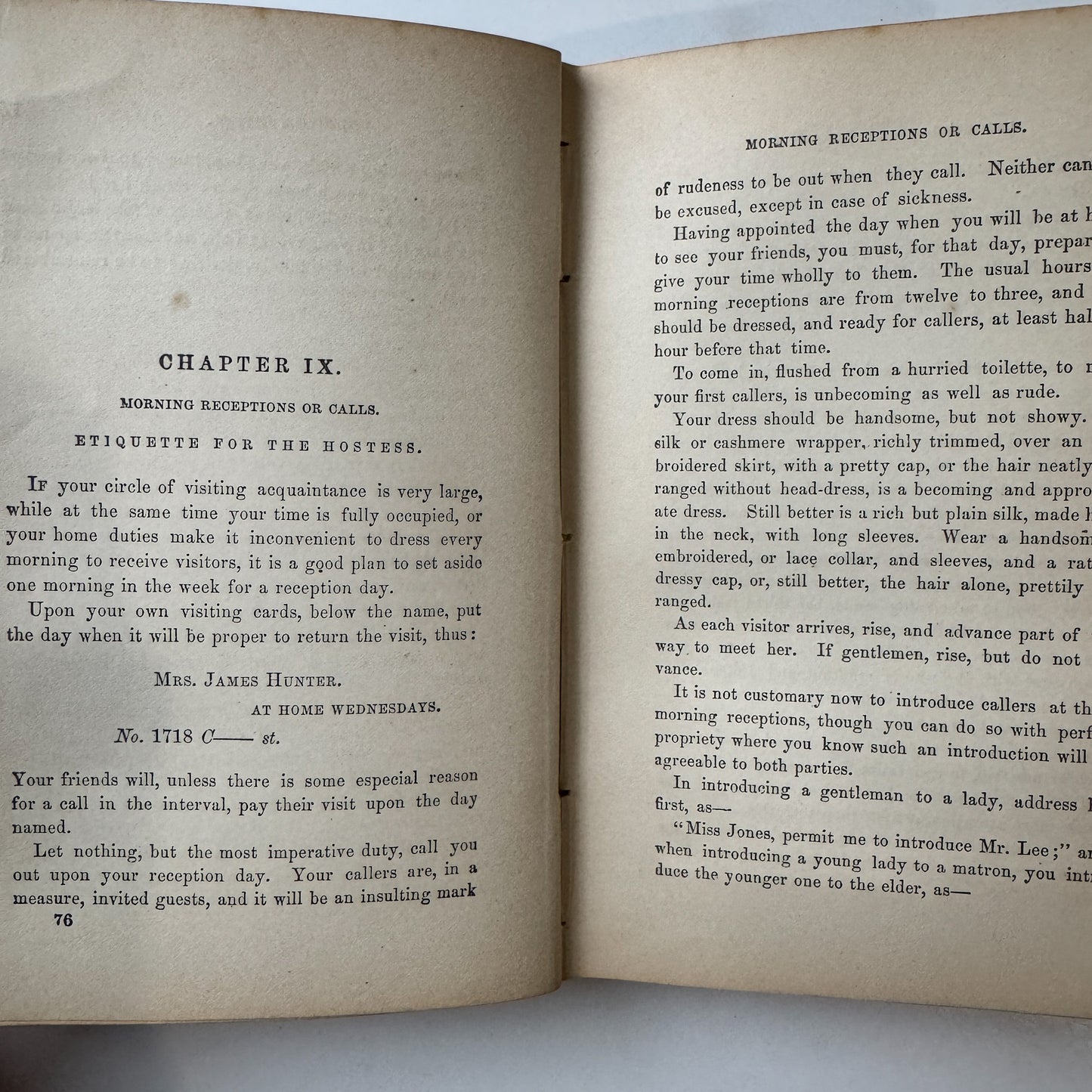 The Ladies Book of Etiquette and Manual of Politeness, Florence Hartley, 1874, Ornate Green Hardcover