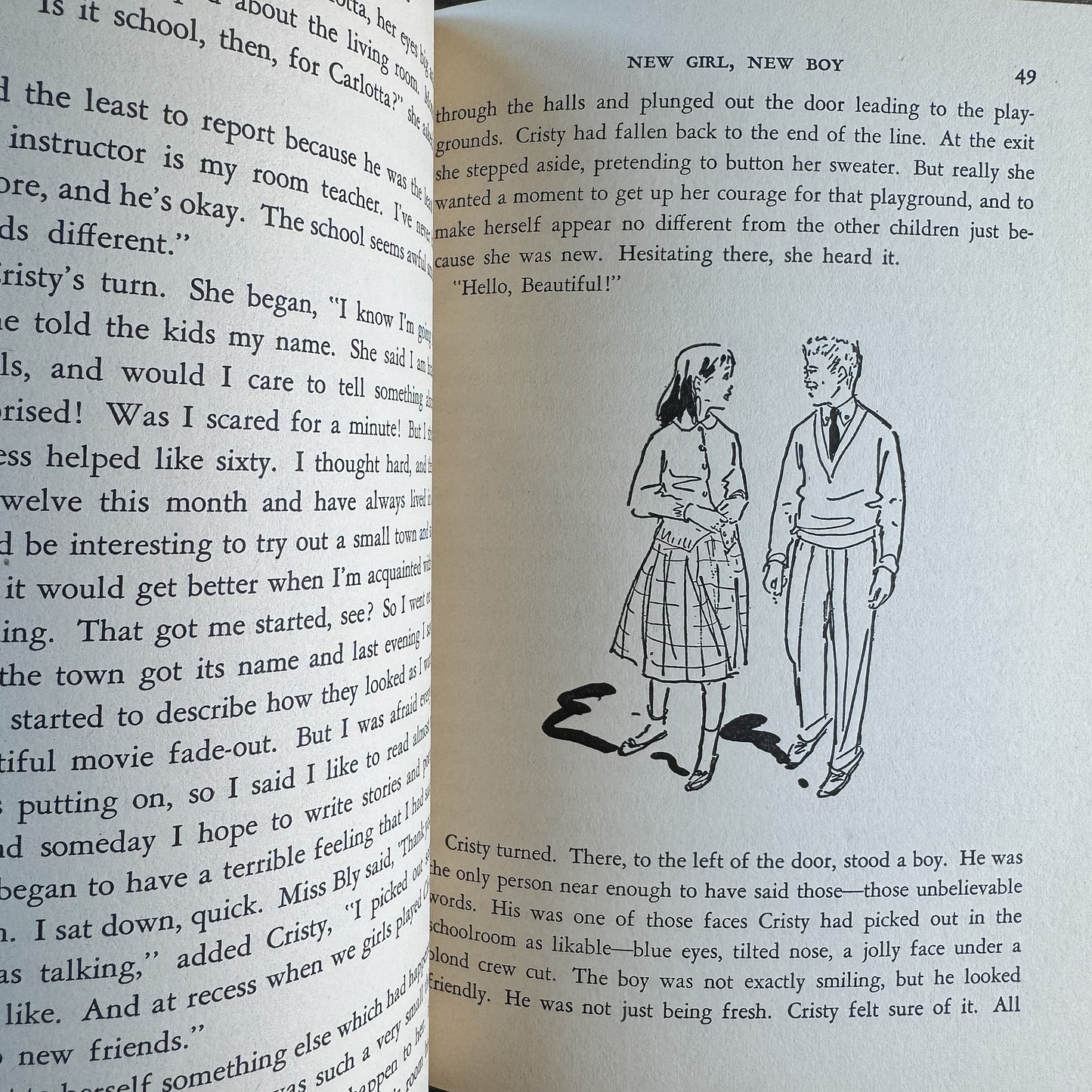 Set of Two Mabel Leigh Hunt Books: Cristy at Skippinghills and Stars for Cristy, 1958 and 1956