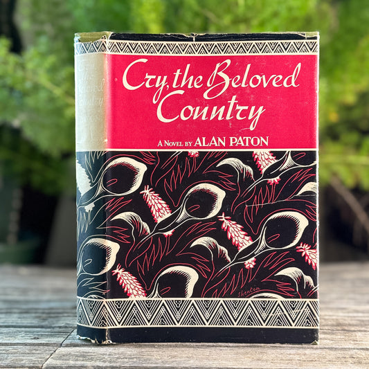 Cry, the Beloved Country, Alan Paton, 1948, Book of the Month Club Edition