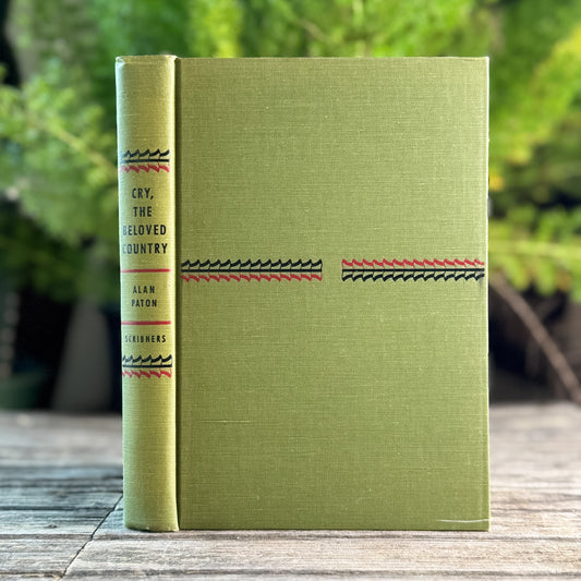 Cry, the Beloved Country, Alan Paton, 1948, Book of the Month Club Edition