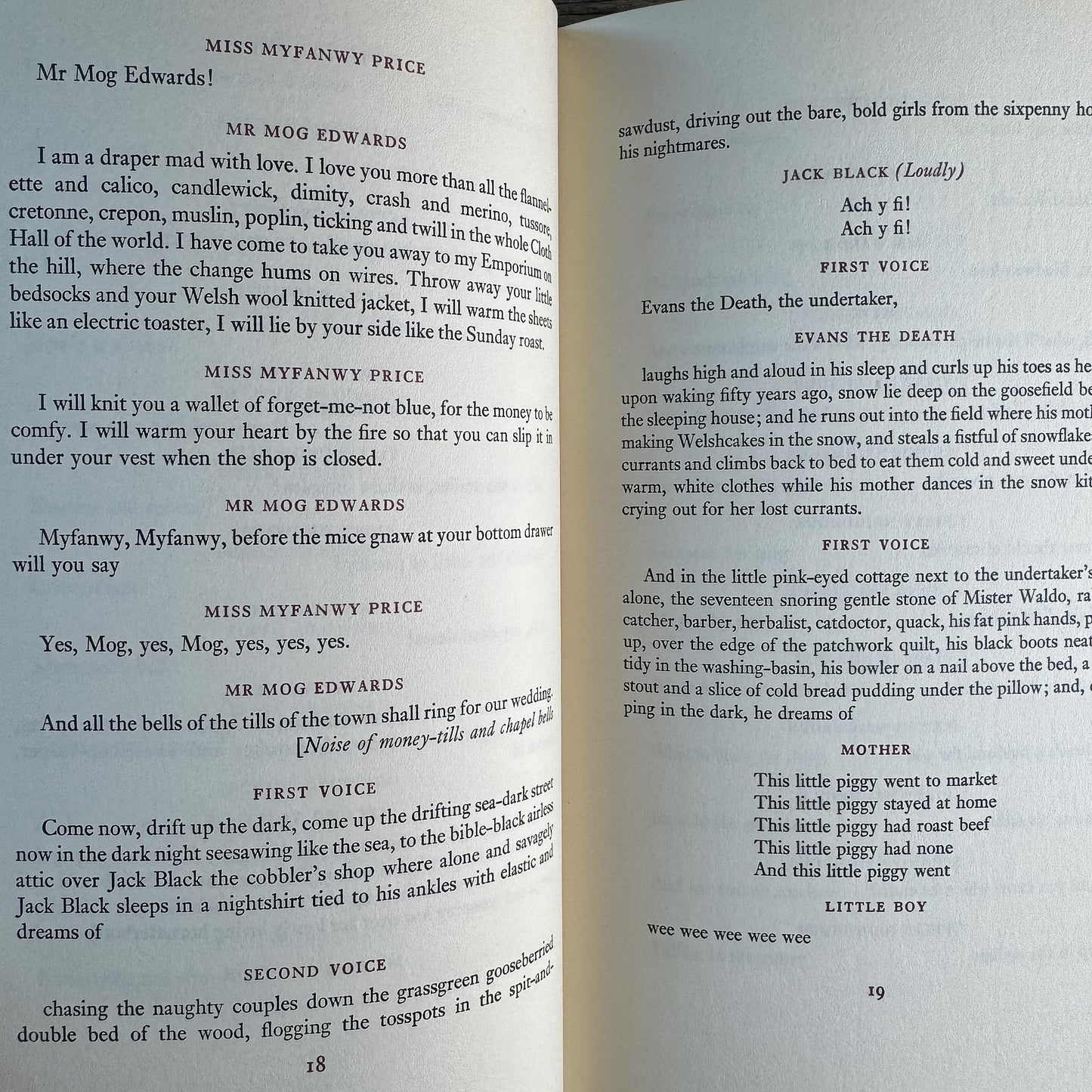 Under Milk Wood, Dylan Thomas, 1972, Folio Society Edition