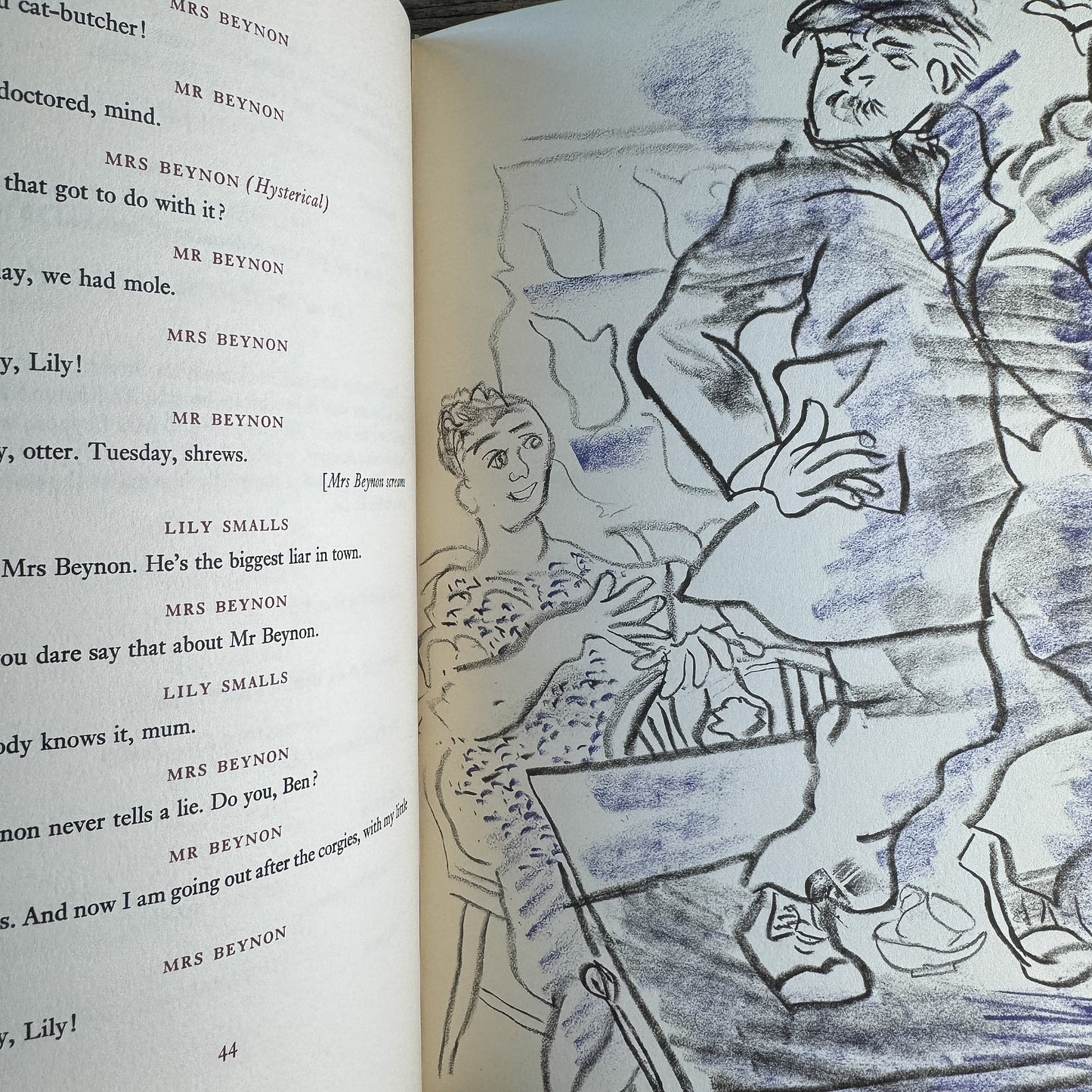 Under Milk Wood, Dylan Thomas, 1972, Folio Society Edition