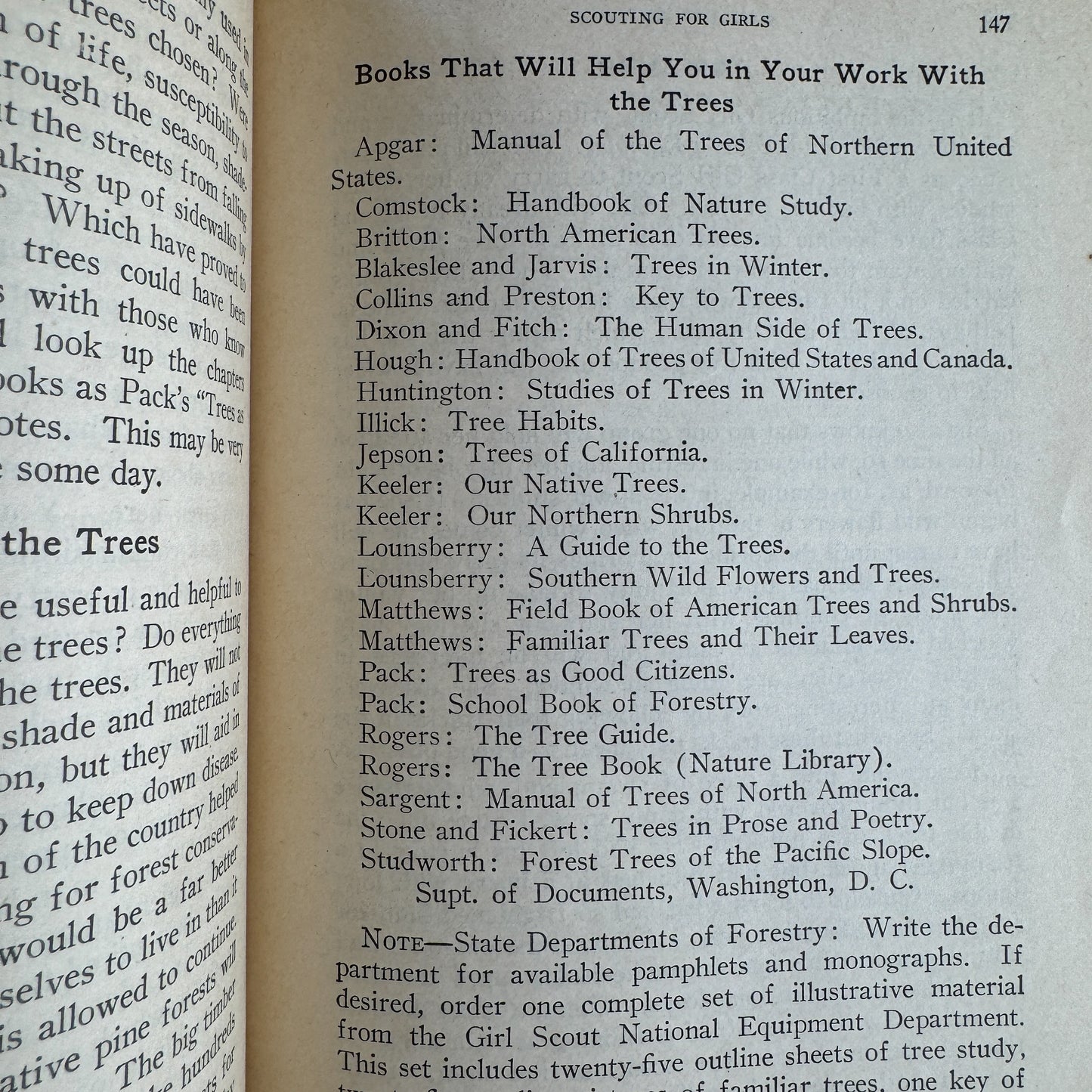 Girl Scout Handbook, Revised Edition, January 1930