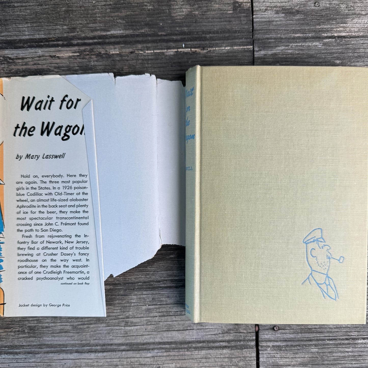 Set of 3 Mary Laswell Books: High Time (1944), Tooner Schooner (1953), Wait For the Wagon (1951)