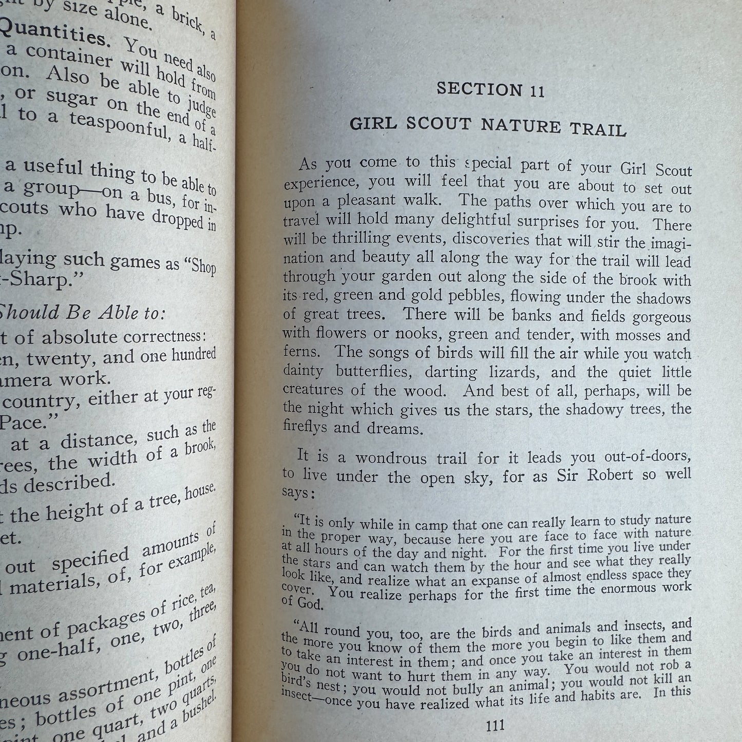 Girl Scout Handbook, Revised Edition, January 1930